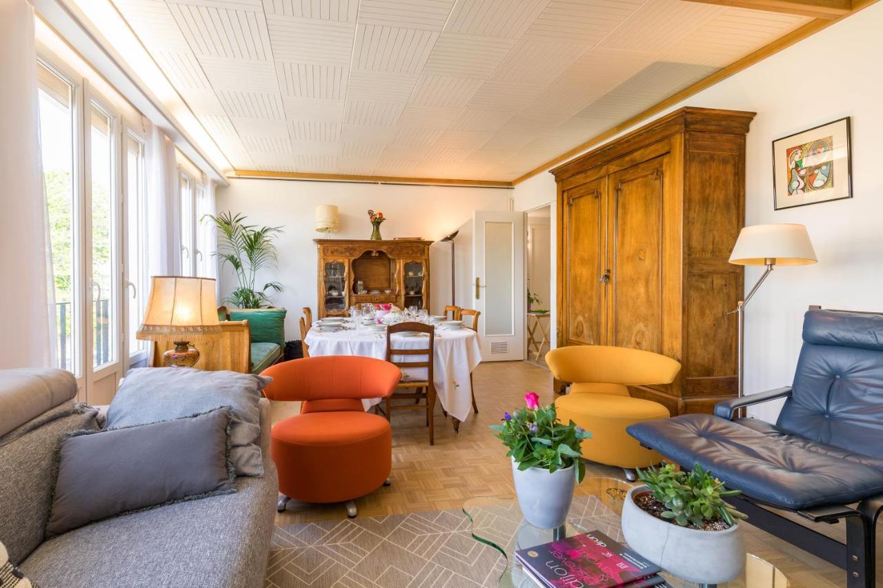 Appartement Climatise 100M2 7Mn Centre Ville Garage 5Pieces 5 Adultes Bebe Arrivee Autonome Dijon Ngoại thất bức ảnh